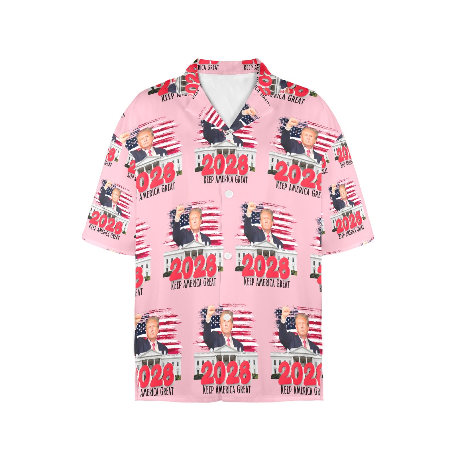 Keep America Great Trump 2028 Women's All Over Print Shirt （Made in USA Free Shipping USA only