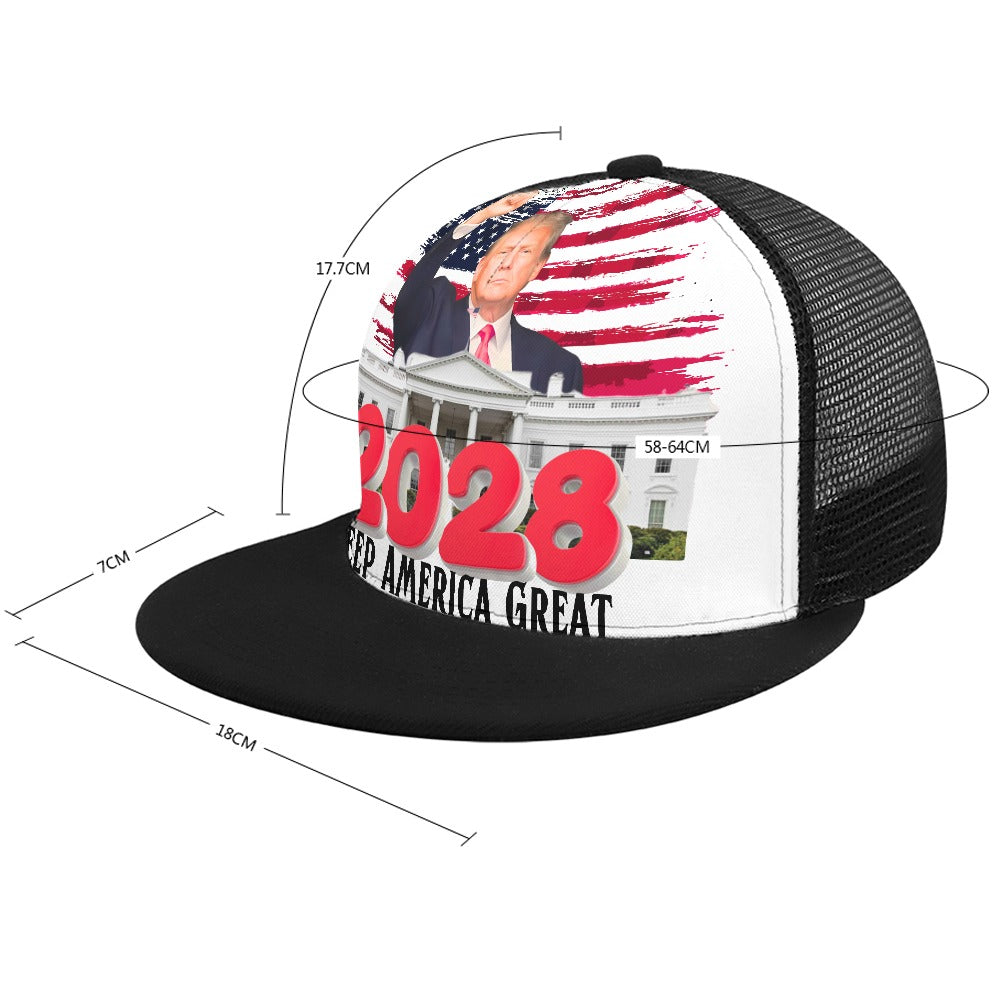 2028 Make America Great Trump Baseball Cap flat FREE SHIPPING